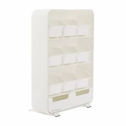 Best deal 💯 Tea Accessories Mind Reader 'Baggy' 9 Drawer Tea Bag And Accessory Holder, White (TBORG-WHT) 👍 -Grocery shop unnamed file 3531
