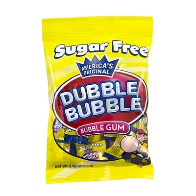 Flash Sale 😍 Gum & Mints Dubble Bubble Sugar Free Bubble Gum Gum, 3.25 Oz., 12/Bag (291-00001) ✨ 3 Flash Sale 😍 Gum & Mints Dubble Bubble Sugar Free Bubble Gum Gum, 3.25 Oz., 12/Bag (291-00001) ✨