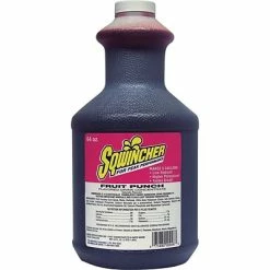 Deals ⌛ Drink Mixes Sqwincher® 5 Gal Yield Liquid Concentrate Energy Drink, 64 Oz Bottle, Fruit Punch, 6/Case 🎁