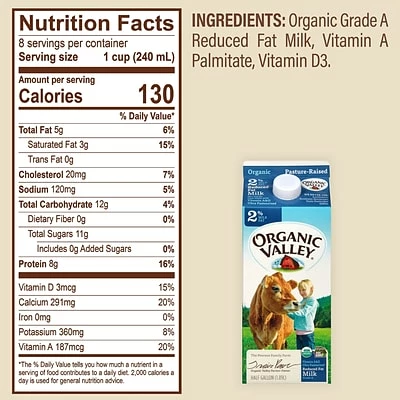 New ๐ Organic Valley 2% Milk, 64 Oz., 3/Pack (307-00347) ๐ 9 New ๐ Organic Valley 2% Milk, 64 Oz., 3/Pack (307-00347) ๐ - Image 7