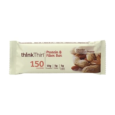 Promo โจ Snack Bars ThinkThin Protein Bars, Chunky Chocolate Peanut, 1.41 Oz, 10/Pack (307-00116) ๐ 5 Promo โจ Snack Bars ThinkThin Protein Bars, Chunky Chocolate Peanut, 1.41 Oz, 10/Pack (307-00116) ๐ - Image 3