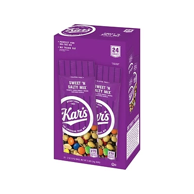 Best Sale ๐ Dried Fruit, Nuts & Trail Mix Kar's SWEET'N SALTY Snack Mix, 2 Oz., 24/Box (08387) ๐ฏ 3 Best Sale ๐ Dried Fruit, Nuts & Trail Mix Kar's SWEET'N SALTY Snack Mix, 2 Oz., 24/Box (08387) ๐ฏ