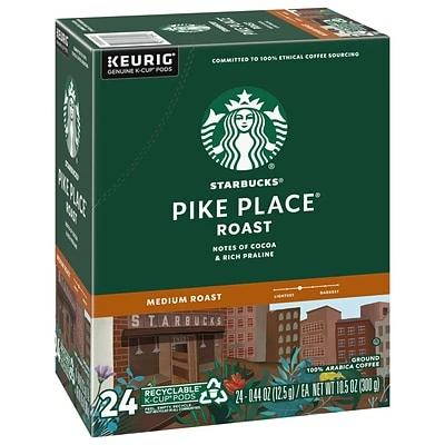 Top 10 🎁 K-Cups Starbucks Pike Place Coffee, Keurig® K-Cup®, Medium Roast, 24/Box (9572) 🎉 4 Top 10 🎁 K-Cups Starbucks Pike Place Coffee, Keurig® K-Cup®, Medium Roast, 24/Box (9572) 🎉 - Image 2