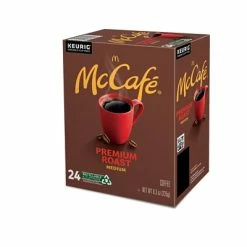 New ❤️ K-Cups McCafe Premium Roast Coffee, Keurig K-Cup Pods, Medium Roast, 24/Box (5000201379) 🔔 -Grocery shop unnamed file 409
