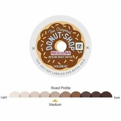 New 🥰 The Original Donut Shop K-Cups Donut Shop Regular Coffee, Keurig K-Cup Pods, Medium Roast, 96/Carton (DIE60052101CT) 🛒 -Grocery shop unnamed file 417