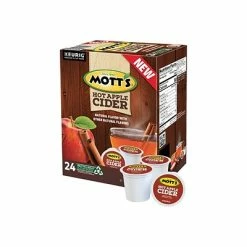 Flash Sale ⌛ K-Cups Mott's Hot Apple Cider Keurig® K-Cup® Pods, 24/Box (386040) 👍 -Grocery shop unnamed file 434