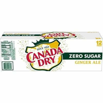 Deals 🎉 Soft Drinks Canada Dry Zero Sugar Ginger Ale Soda, 12 Oz., 24/Carton (00078000148169) ✔️ 3 Deals 🎉 Soft Drinks Canada Dry Zero Sugar Ginger Ale Soda, 12 Oz., 24/Carton (00078000148169) ✔️
