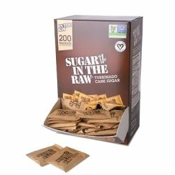 Cheapest 😉 Sugar & Sweeteners Sugar In The Raw, 200 Packets/Box (50319) 🤩