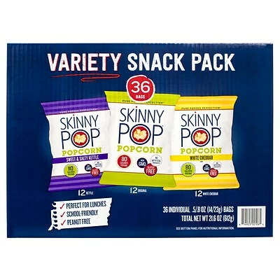 Outlet ๐ฏ Popcorn Skinny Pop Variety Snack Pack, 36/Pack (220-01049) โ 7 Outlet ๐ฏ Popcorn Skinny Pop Variety Snack Pack, 36/Pack (220-01049) โ - Image 5