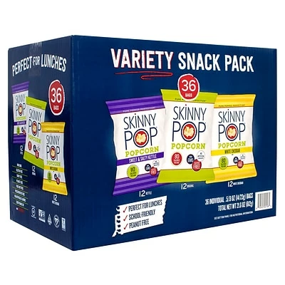 Outlet ๐ฏ Popcorn Skinny Pop Variety Snack Pack, 36/Pack (220-01049) โ 8 Outlet ๐ฏ Popcorn Skinny Pop Variety Snack Pack, 36/Pack (220-01049) โ - Image 6