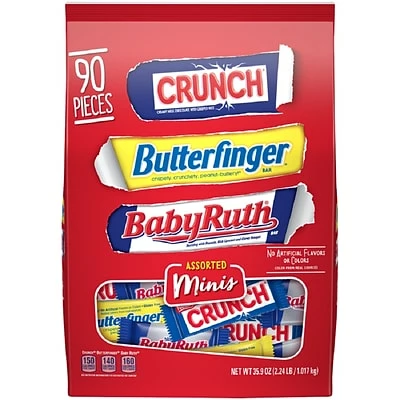 Brand new 🧨 Ferrara 🍬 Candy & Chocolate Nestle Mini Assorted Chocolates, 35.9 Oz., 90/Pack (NES10012) 🛒 3 Brand new 🧨 Ferrara 🍬 Candy & Chocolate Nestle Mini Assorted Chocolates, 35.9 Oz., 90/Pack (NES10012) 🛒