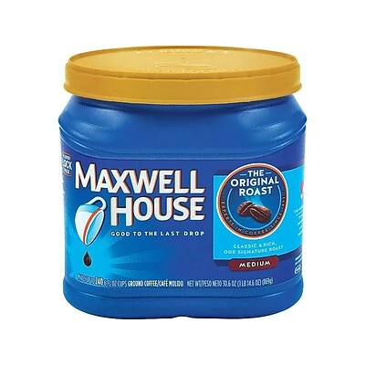Best Pirce ✔️ Maxwell House Original Roast Ground Coffee, Medium Roast, 30.6 Oz. (04648) ✨ 3 Best Pirce ✔️ Maxwell House Original Roast Ground Coffee, Medium Roast, 30.6 Oz. (04648) ✨