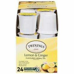 Top 10 ❤️ K-Cups Twinings Of London Lemon & Ginger Herbal Tea, Keurig K-Cup Pods, 24/Box (F11019) 🌟 -Grocery shop unnamed file 566