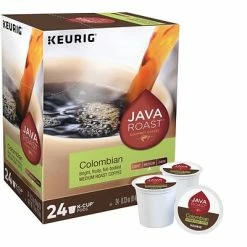 New ⭐ K-Cups Java Roast Colombian Coffee, Keurig® K-Cup® Pods, Medium Roast, 24/Box (52969) 🎉