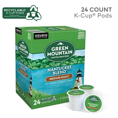 Deals ✨ K-Cups Green Mountain Nantucket Blend Coffee, Keurig® K-Cup® Pods, Medium Roast, 24/Box (6663) ⭐ 4 Deals ✨ K-Cups Green Mountain Nantucket Blend Coffee, Keurig® K-Cup® Pods, Medium Roast, 24/Box (6663) ⭐ - Image 2