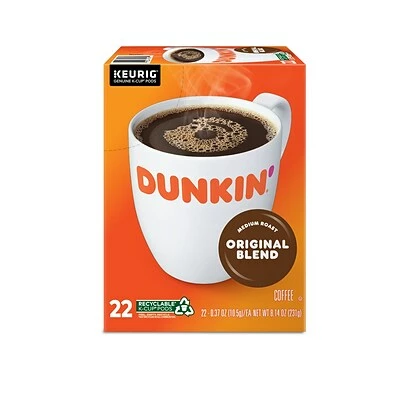 Flash Sale ❤️ K-Cups Dunkin' Donuts Original Blend Coffee, Keurig® K-Cup® Pods, Medium Roast, 22/Box (400845) 👏 4 Flash Sale ❤️ K-Cups Dunkin' Donuts Original Blend Coffee, Keurig® K-Cup® Pods, Medium Roast, 22/Box (400845) 👏 - Image 2