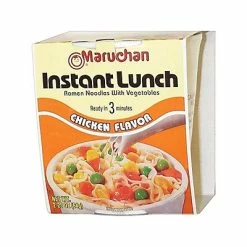 Flash Sale 😍 Packaged Meals Maruchan Instant Lunch Soup, Chicken, 2.25 Oz., 12/Carton (MAR00121) 👍