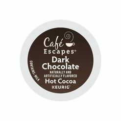 Deals 🧨 Cafe Escapes K-Cups Café Escapes Dark Chocolate Hot Cocoa, Keurig® K-Cup® Pods, 24/Box (6802) 😀 7 Deals 🧨 Cafe Escapes K-Cups Café Escapes Dark Chocolate Hot Cocoa, Keurig® K-Cup® Pods, 24/Box (6802) 😀 -Grocery shop unnamed file 683
