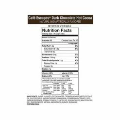 Deals 🧨 Cafe Escapes K-Cups Café Escapes Dark Chocolate Hot Cocoa, Keurig® K-Cup® Pods, 24/Box (6802) 😀 9 Deals 🧨 Cafe Escapes K-Cups Café Escapes Dark Chocolate Hot Cocoa, Keurig® K-Cup® Pods, 24/Box (6802) 😀 -Grocery shop unnamed file 685
