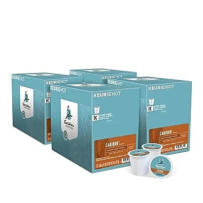 Top 10 ✔️ Caribou Coffee K-Cups Caribou Blend Coffee, Keurig K-Cup Pods, Medium Roast, 96/Carton (10307) 🔔 3 Top 10 ✔️ Caribou Coffee K-Cups Caribou Blend Coffee, Keurig K-Cup Pods, Medium Roast, 96/Carton (10307) 🔔