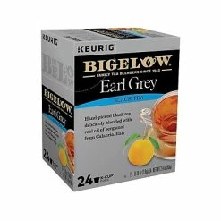 Best Pirce 👏 K-Cups Bigelow Earl Grey Black Tea, Keurig K-Cup Pods, 24/Box (6082) 🔥 -Grocery shop unnamed file 711