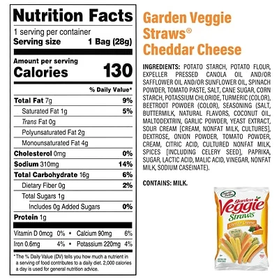 Best Pirce ๐ฅฐ Sensible Portions Garden Veggie Straws Chips, Variety, 1 Oz., 30/Carton (220-00413) ๐ 7 Best Pirce ๐ฅฐ Sensible Portions Garden Veggie Straws Chips, Variety, 1 Oz., 30/Carton (220-00413) ๐ - Image 5