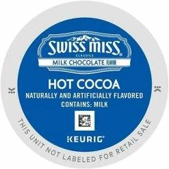 Best Pirce 💯 K-Cups Swiss Miss Milk Chocolate Hot Cocoa, Keurig K-Cup Pods, 88/Carton (12528) 👏