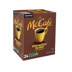 Discount 🎉 K-Cups McCafe Breakfast Blend Coffee, Keurig K-Cup Pods, Light Roast, 24/Box (5000201384) 😉 -Grocery shop unnamed file 740
