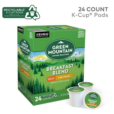 Buy 🧨 K-Cups Green Mountain Breakfast Blend Coffee, Keurig K-Cup Pods, Light Roast, Decaf, 24/Box (5000082433/7522) 🎁 4 Buy 🧨 K-Cups Green Mountain Breakfast Blend Coffee, Keurig K-Cup Pods, Light Roast, Decaf, 24/Box (5000082433/7522) 🎁 - Image 2