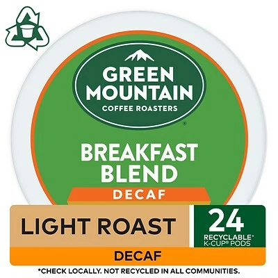 Buy 🧨 K-Cups Green Mountain Breakfast Blend Coffee, Keurig K-Cup Pods, Light Roast, Decaf, 24/Box (5000082433/7522) 🎁 5 Buy 🧨 K-Cups Green Mountain Breakfast Blend Coffee, Keurig K-Cup Pods, Light Roast, Decaf, 24/Box (5000082433/7522) 🎁 - Image 3