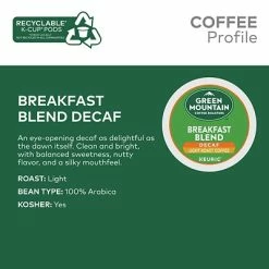 Buy 🧨 K-Cups Green Mountain Breakfast Blend Coffee, Keurig K-Cup Pods, Light Roast, Decaf, 24/Box (5000082433/7522) 🎁 19 Buy 🧨 K-Cups Green Mountain Breakfast Blend Coffee, Keurig K-Cup Pods, Light Roast, Decaf, 24/Box (5000082433/7522) 🎁 -Grocery shop unnamed file 789