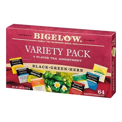 Best Sale ๐ฅ Hot Tea Bigelow Variety Pack Assorted Tea Bags, 64/Box (10568) ๐ 5 Best Sale ๐ฅ Hot Tea Bigelow Variety Pack Assorted Tea Bags, 64/Box (10568) ๐ - Image 3