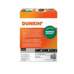 Discount 😉 K-Cups Dunkin' Donuts Decaf Coffee, Keurig® K-Cup® Pods, Medium Roast, 22/Box (400846) 🎁 -Grocery shop unnamed file 854