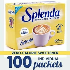 Discount 😀 Sugar & Sweeteners Splenda Artificial Sweeteners, 100/Box (HFP20002) 😀 -Grocery shop unnamed file 869