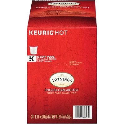 Coupon 🔔 K-Cups Twinings Of London English Breakfast Tea, Keurig K-Cup Pods, 24/Box (TNA85780) 😉 3 Coupon 🔔 K-Cups Twinings Of London English Breakfast Tea, Keurig K-Cup Pods, 24/Box (TNA85780) 😉