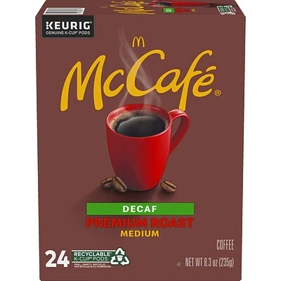 Flash Sale ❤️ K-Cups McCafe Premium Roast Decaf Coffee, Keurig K-Cup Pods, Medium Roast, 24/Box (5000201380) 🧨 3 Flash Sale ❤️ K-Cups McCafe Premium Roast Decaf Coffee, Keurig K-Cup Pods, Medium Roast, 24/Box (5000201380) 🧨