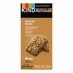 Best Pirce ⌛ Snack Bars KIND Breakfast Protein Bar, Almond Butter, 1.76 Oz., 8/Box (PHW25953) ❤️