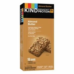 Best Pirce ⌛ Snack Bars KIND Breakfast Protein Bar, Almond Butter, 1.76 Oz., 8/Box (PHW25953) ❤️ -Grocery shop unnamed file 943