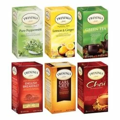 Best deal 👍 Hot Tea Twinings Of London Variety Pack Assorted Tea Bags, 25 Bags/Box, 6 Boxes/Case (F15485) 🎉