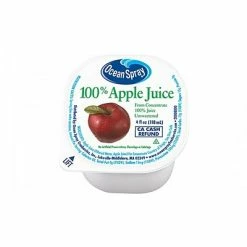 Discount 👏 Ocean Spray Apple Juice, 4 Oz., 48 Count (00720) 👏